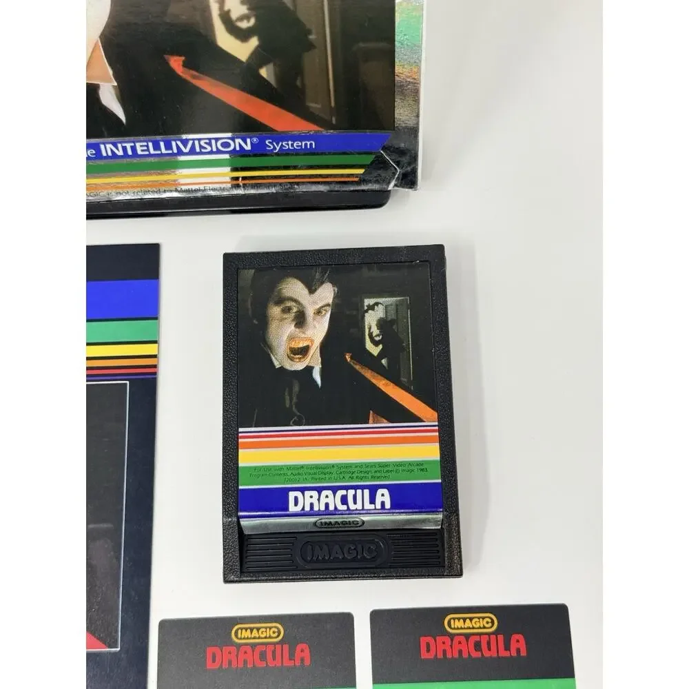 iMagic Dracula Intellivision Complete CIB Tested - Picture 5 of 9